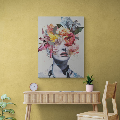 Toile Extra Floral Pastel V12