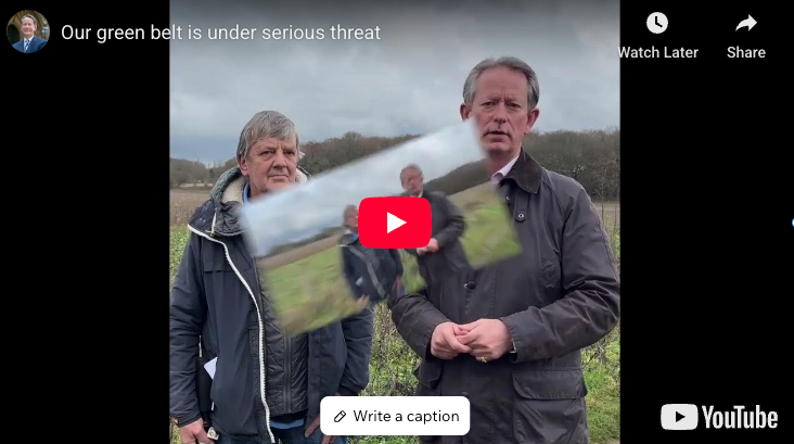 Our green belt is under serious threat