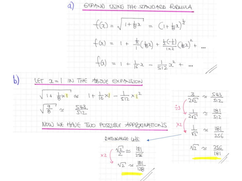 Additional maths solution