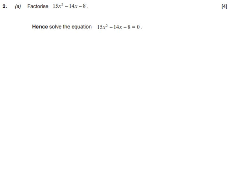 Additional maths question