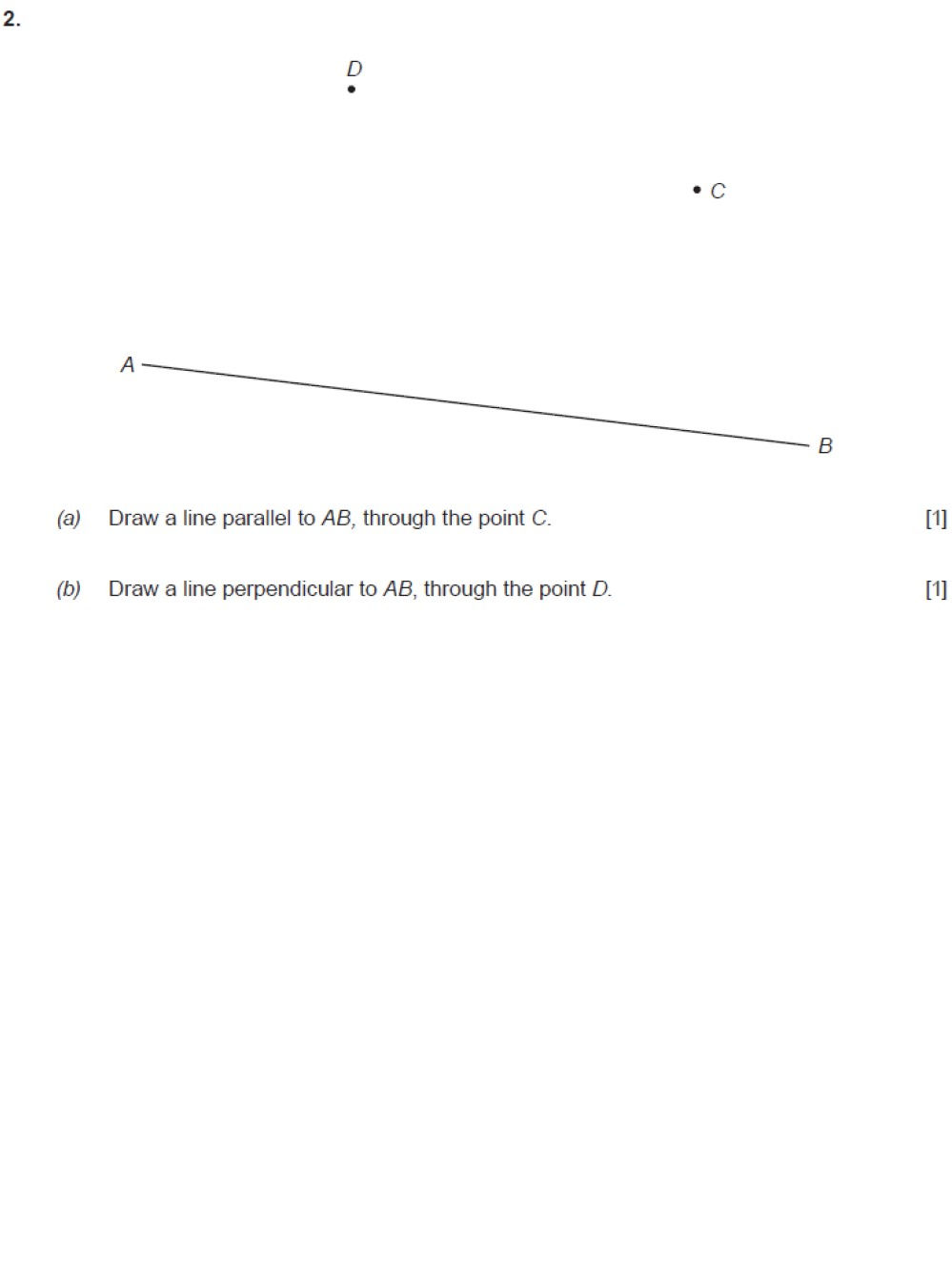 GCSE past paper question