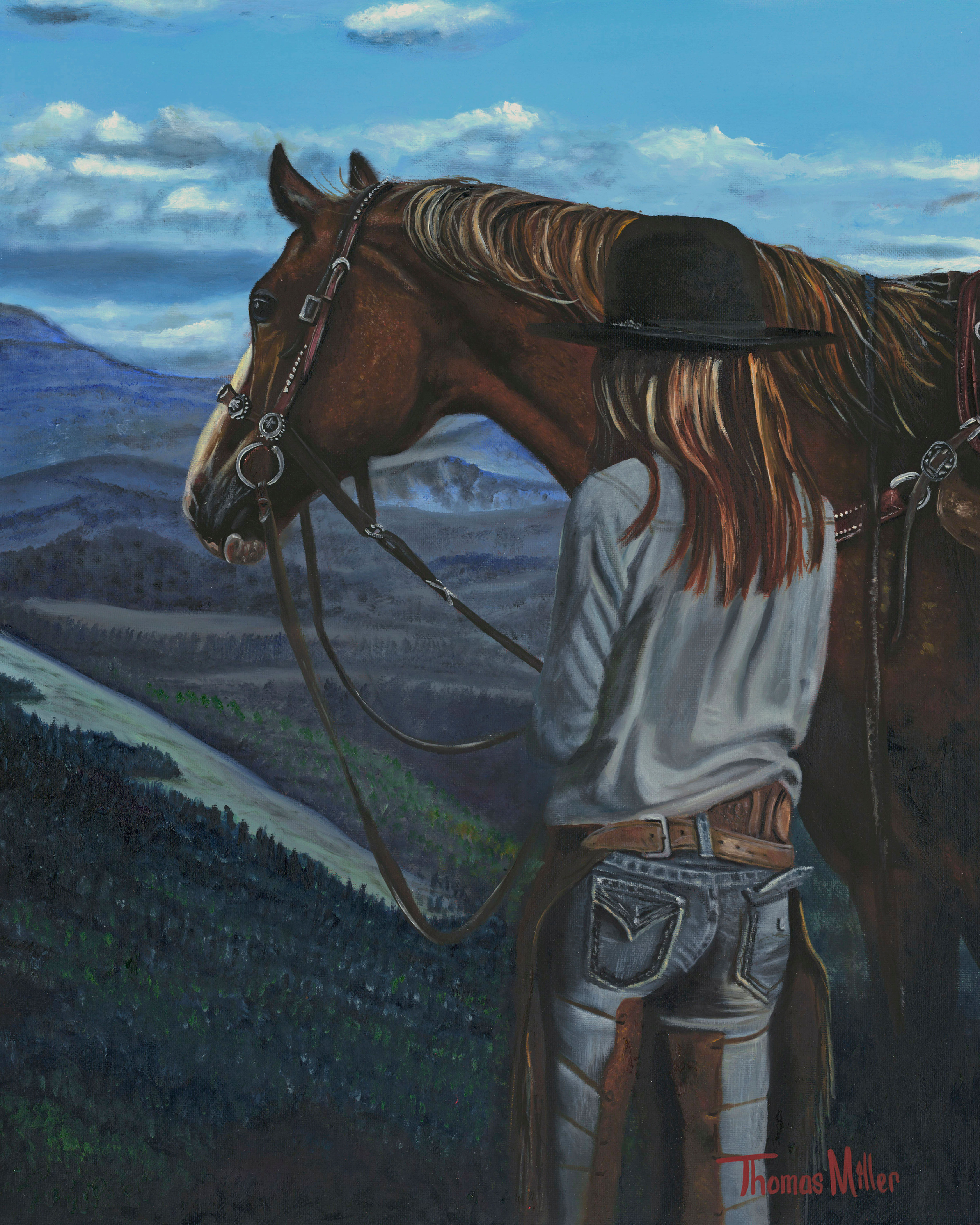 "Friends In High Places"- print