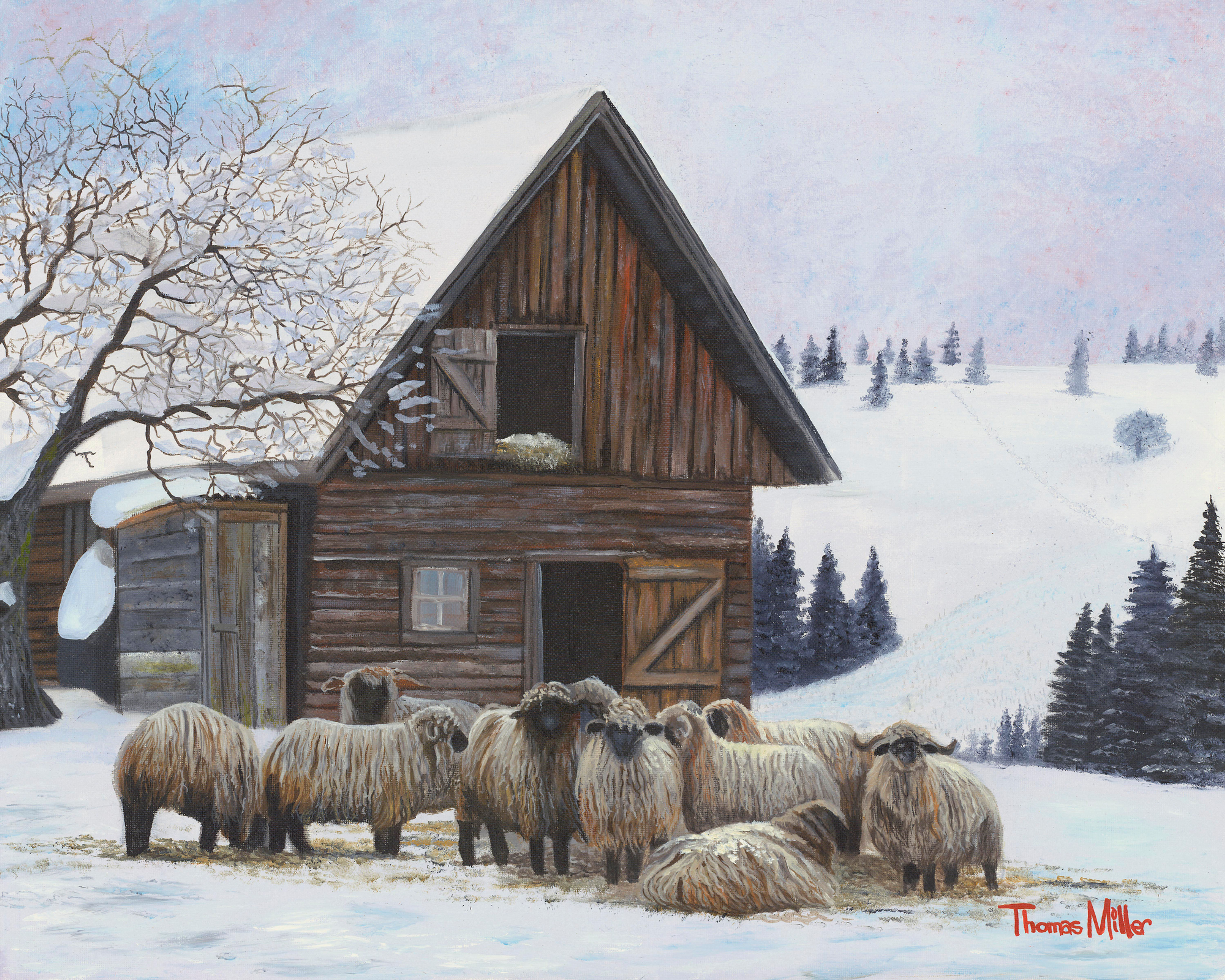 "Winter Gathering" - prints