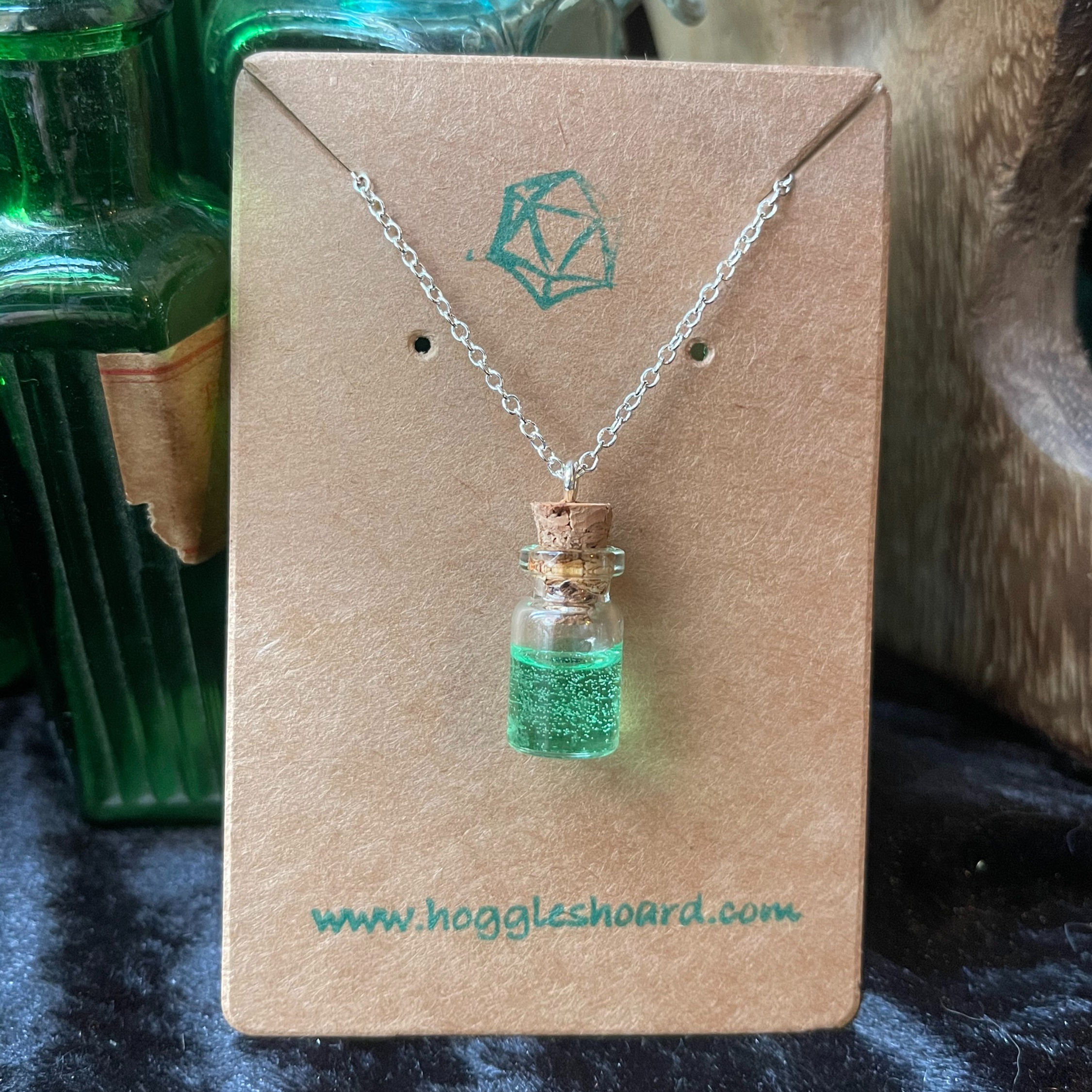 Potion Bottle Necklace - Holy Water
