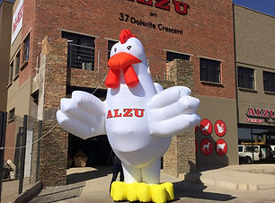 Innovative inflatables offer 3D branding for events and festivals, with custom designs like arches, bottles, and goals for high visibility.