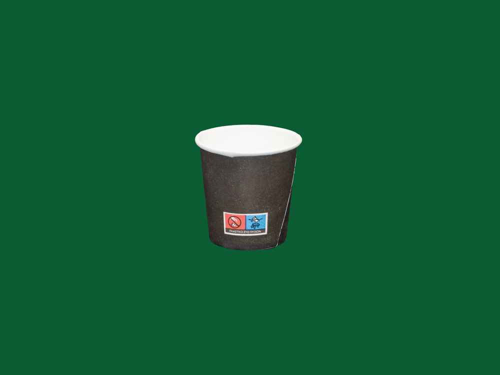 PAPER CUP 4oz BLACK