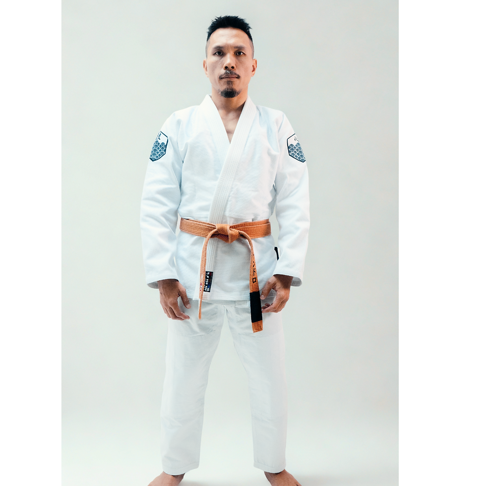 柔術人限量柔術道袍 - 『靜。動』