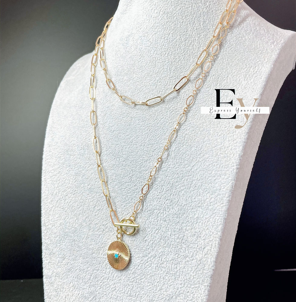 Thumbnail: Paperclip chain necklace