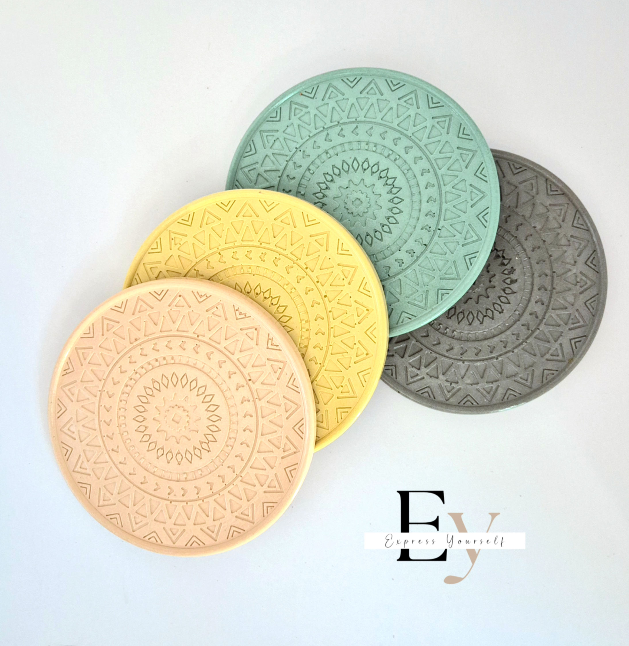 Mandala coaster sets