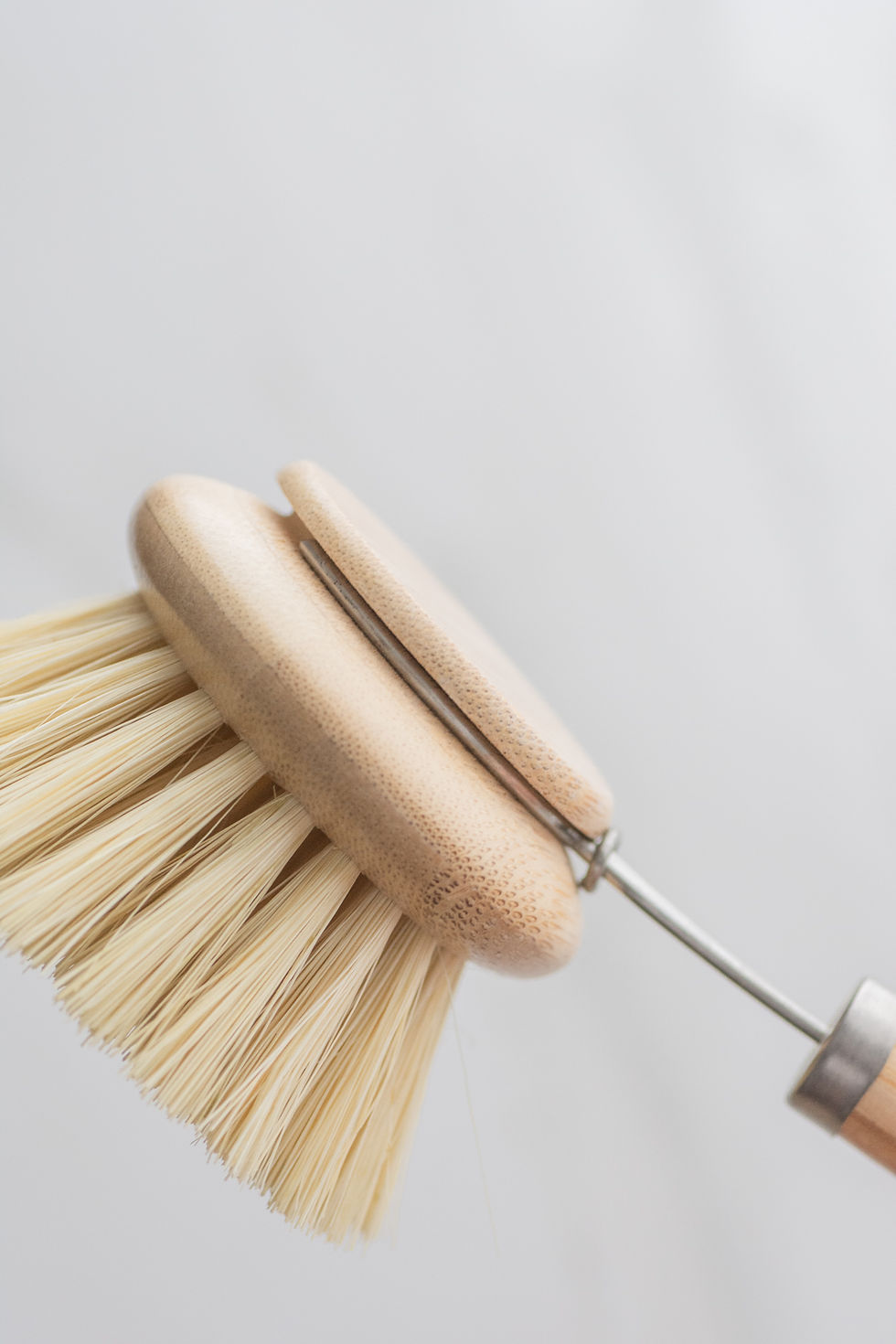 Thumbnail: CASA AGAVE® long handle dish brush with replaceable head