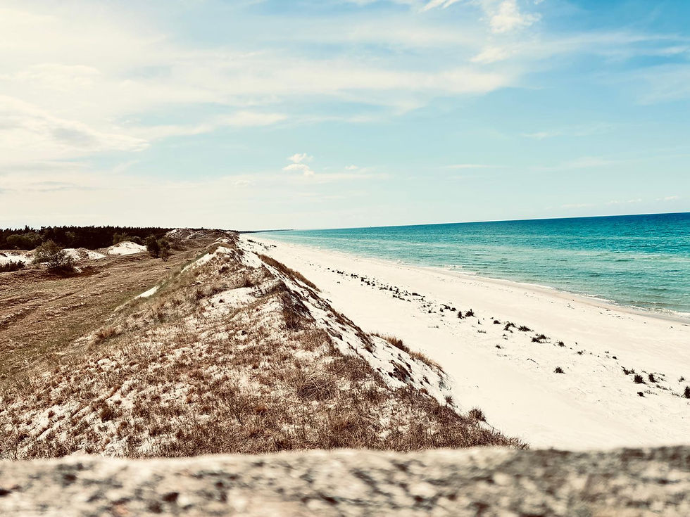 Traumhafter Strand an der Hohen Düne in Zingst