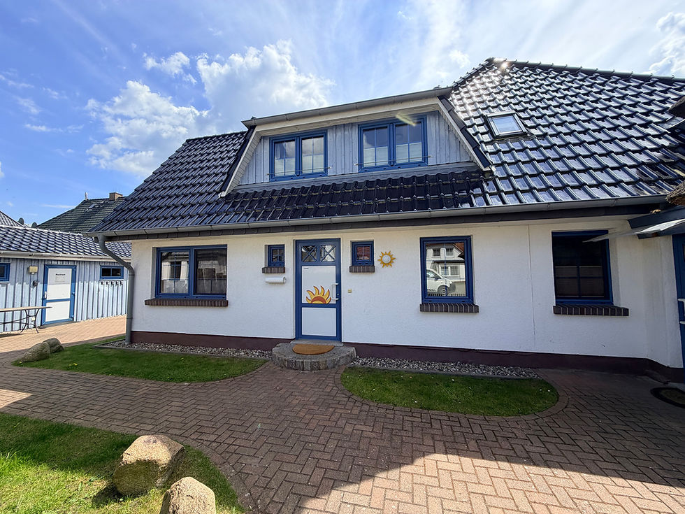 Außenansicht des Ferienhaus Kogge in Zingst