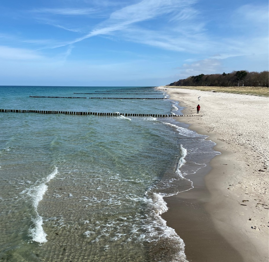 Wunderschöner Strand in Zingst