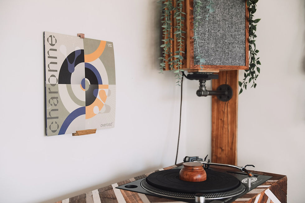 Thumbnail: URURA Oak Vinyl Record Shelf