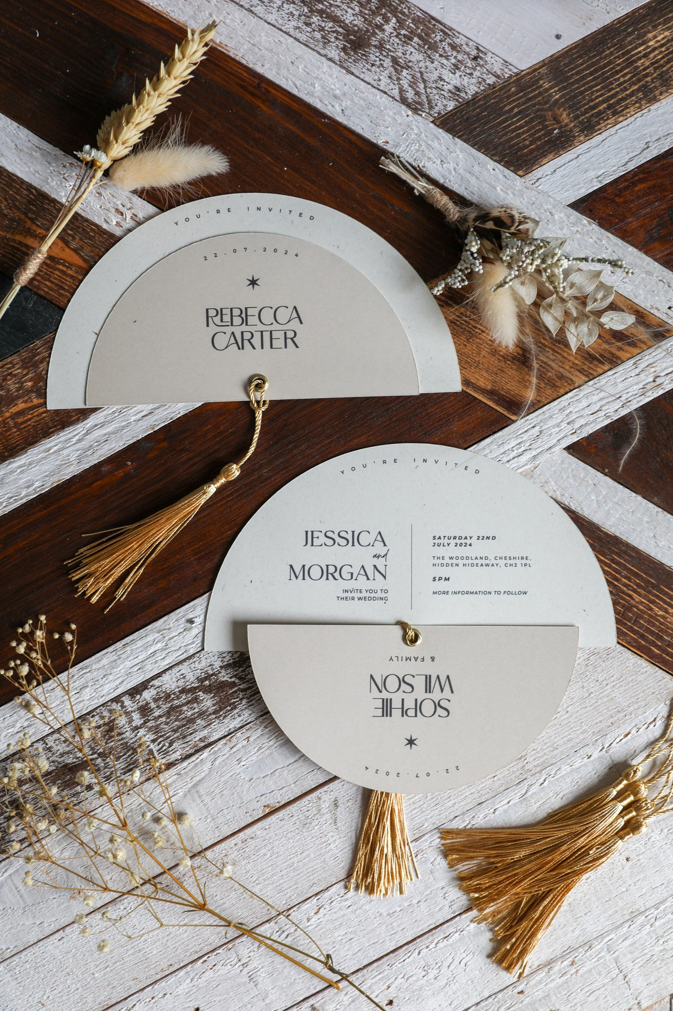Viola Wedding Invitation Suite