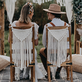 URURA Moments - Wedding Decor - Sustanible - Macrame Chair Backs