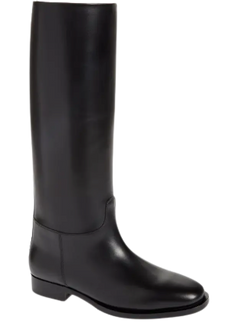 The Row Grunge Riding Boot Black