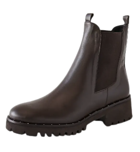 Freda Salvador Chelsea Boot Dark Brown