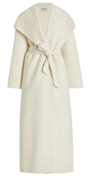 Tove Wool Coat White