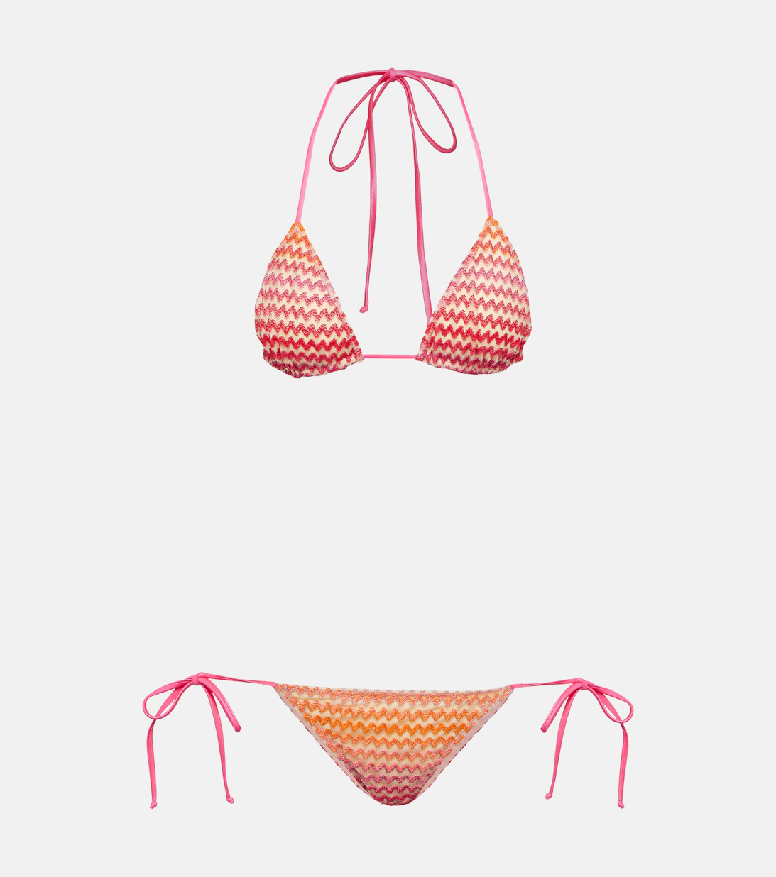 Missoni Triangle Bikini colorful