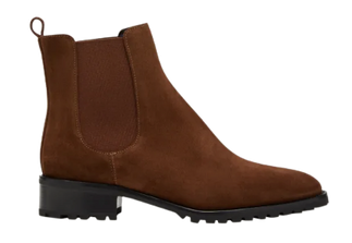 Manolo Blahnik Chelsea Boot Brown