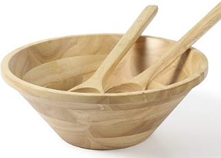 Martha Stewart Salad Bowl Wood