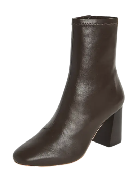 Loeffler Randall Slim Ankle Boot Chocolate Brown
