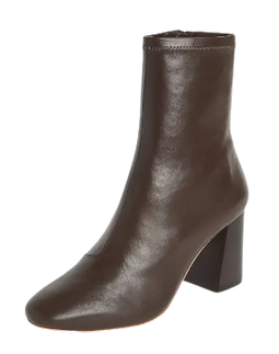 Loeffler Randall Slim Ankle Boot Chocolate Brown
