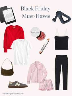 Black Friday selections: sweaters, tees, workout set, gadgets