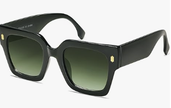 SOJOS Sunglasses Dark Green