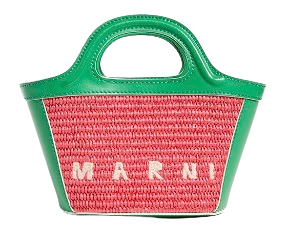Marni Tropicalia Micro Bag Pink, Green, White