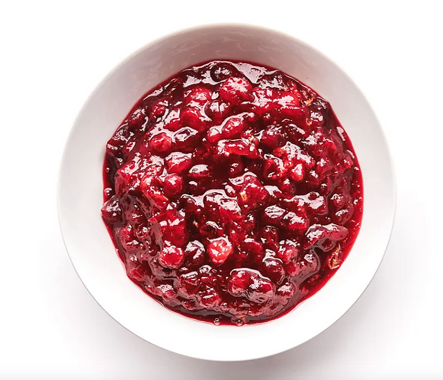 Cranberry Sauce via Bon Appetit