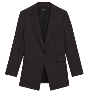 Theory Wool Blazer Mink