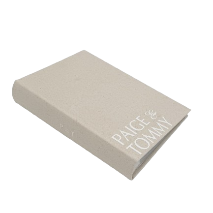 Linen Personalized Photo Album