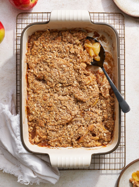 Apple Crisp Recipe via Handle the Heat