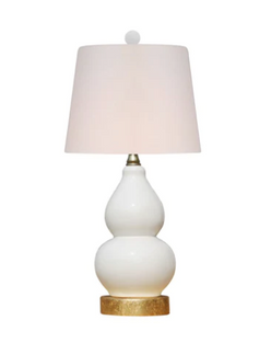 Mintwood Carrie Lamp white and pink