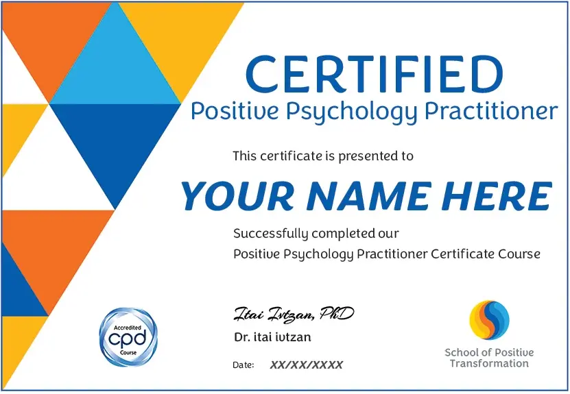 Psychology Certificate