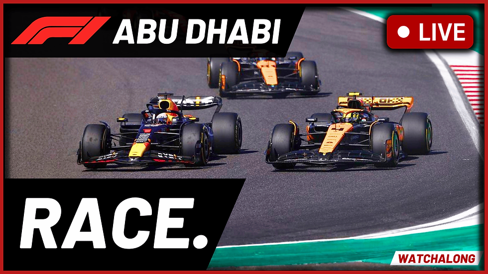 F1 LIVE - Abu Dhabi GP Race - Commentary + Live Timing