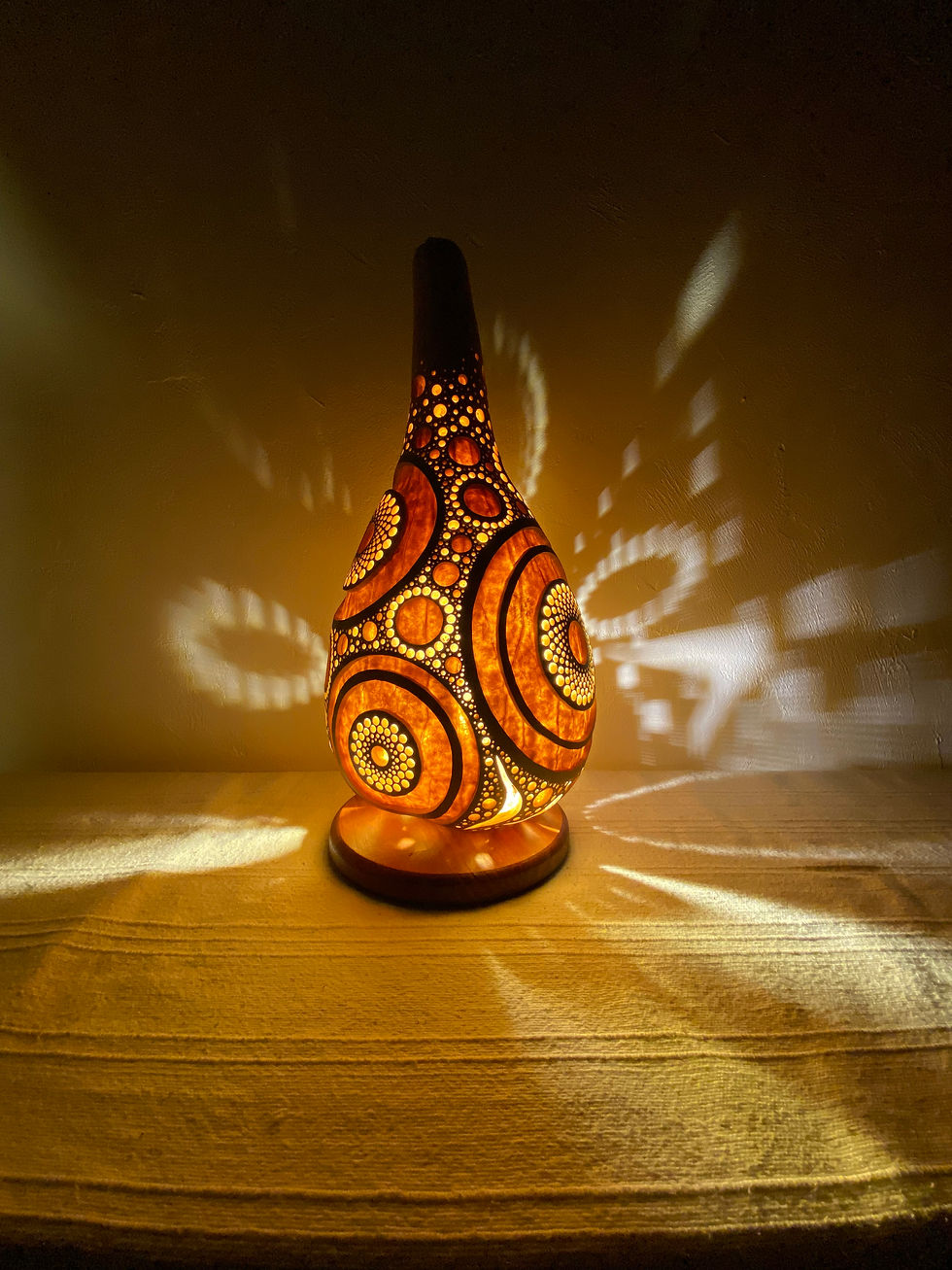 Thumbnail: # Gourd lamp　Table lamp＃251132