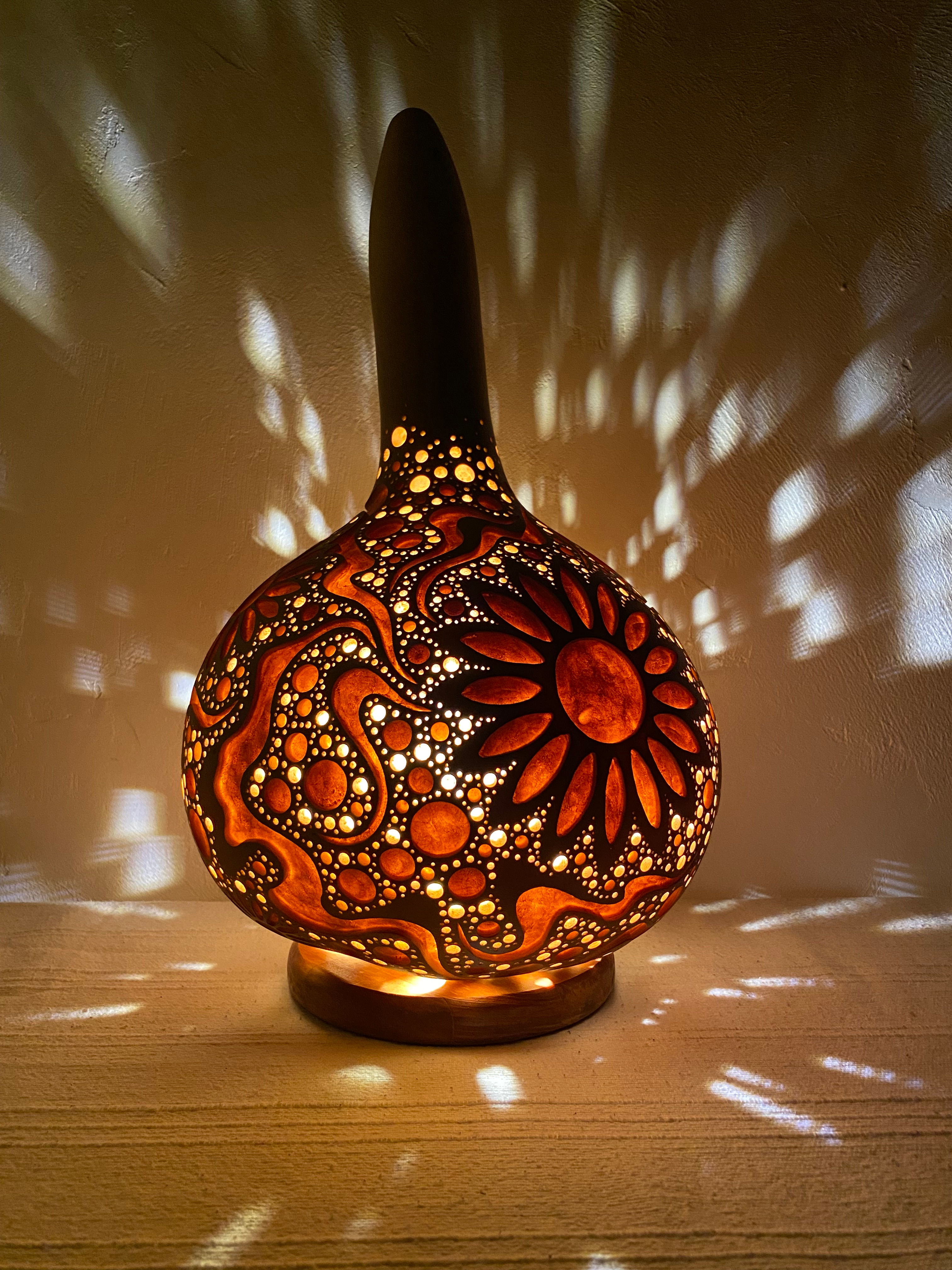 # Gourd lamp Table lamp#250902