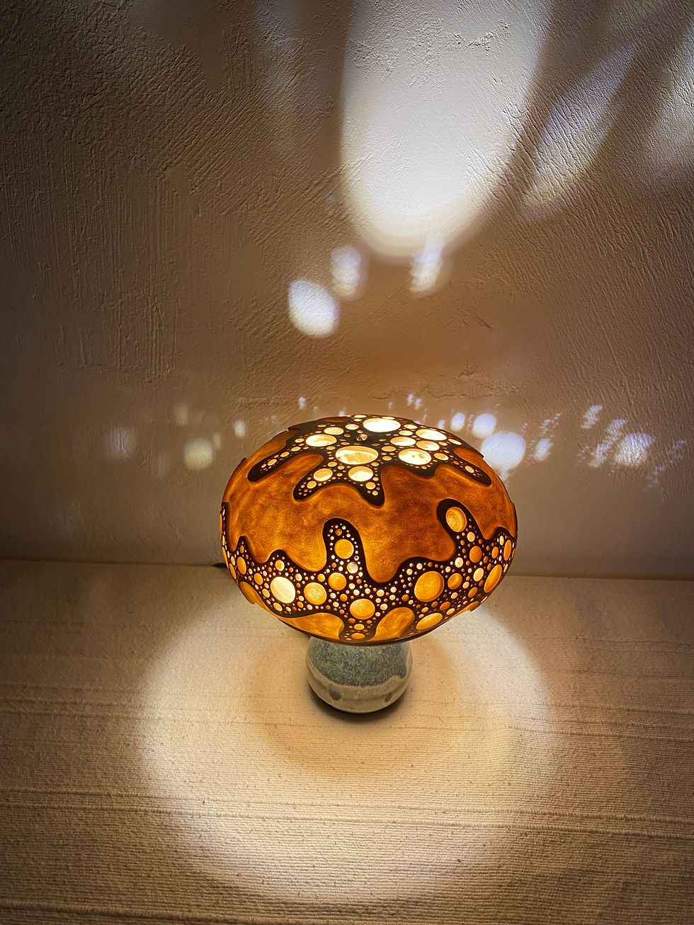 Thumbnail: Gourd lamp Mushroom Lamp#251008