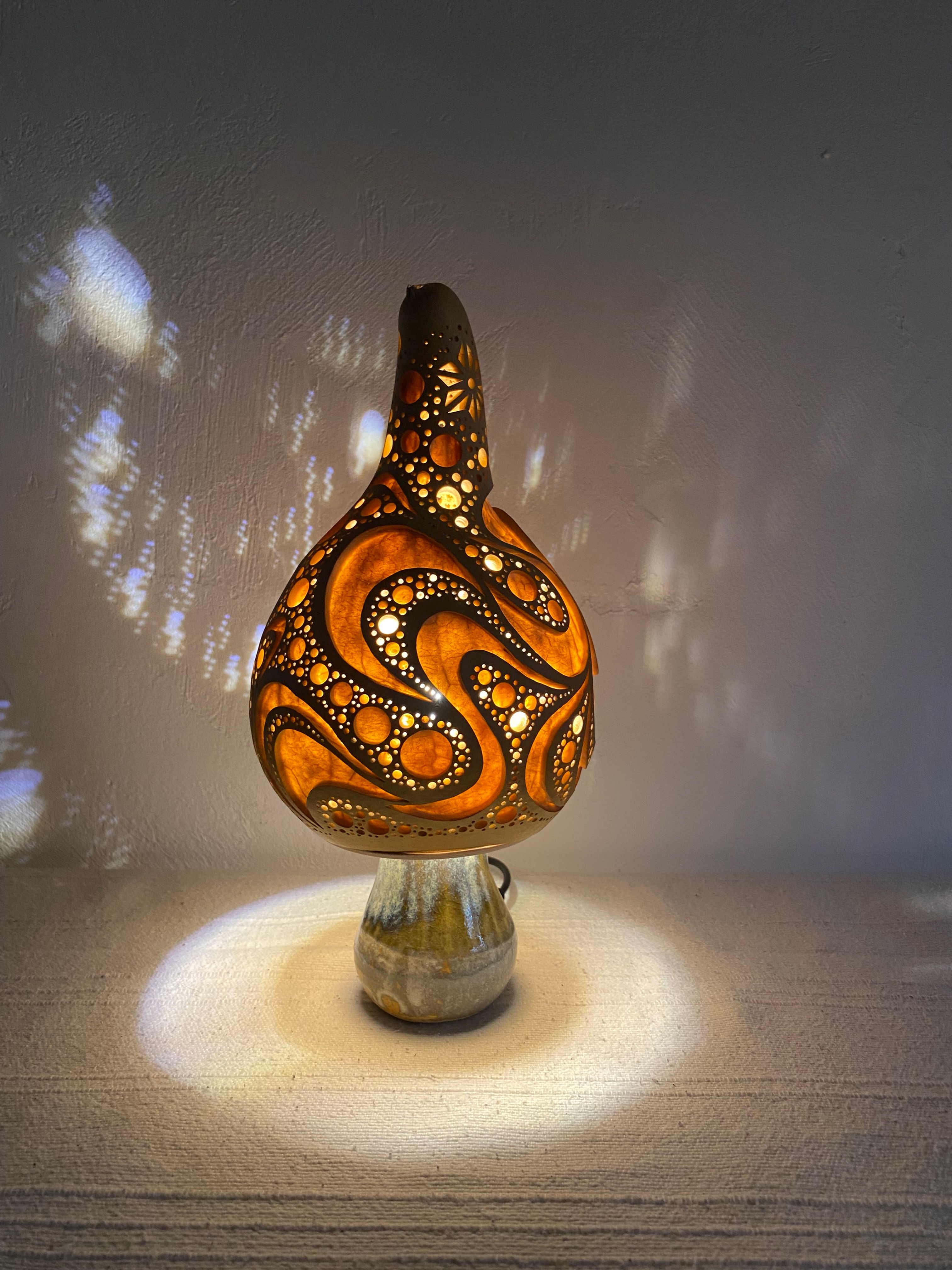 Gourd lamp Mushroom Lamp#251001