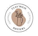 Logo Clay'Milie Pottery, poterie artisanale du Portugal.