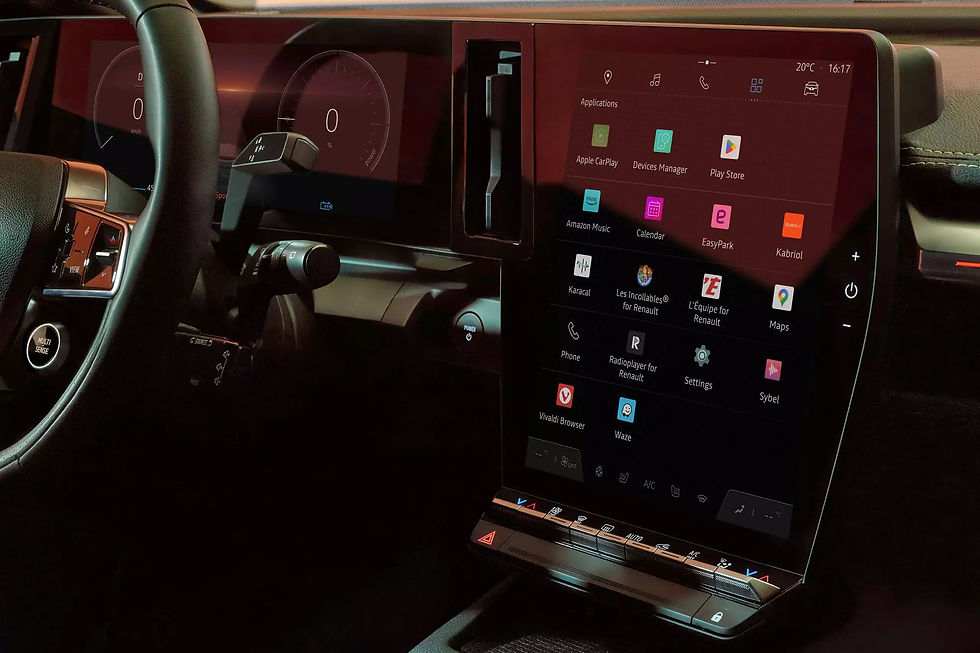 OpenR di 774 cm² distribuito su due display da 12”