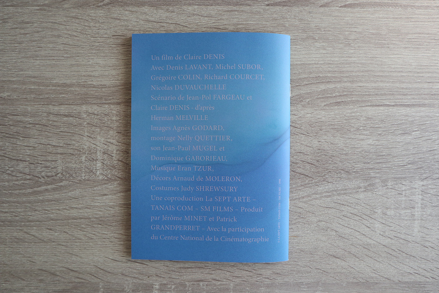 美しき仕事 リマスター版B2ポスター 美しき仕事 4Kレストア - Beau Travail 日本語版 | textfiber