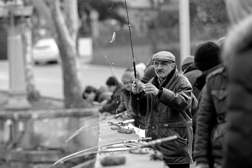 Fishing. Tbilisi. Georgia
