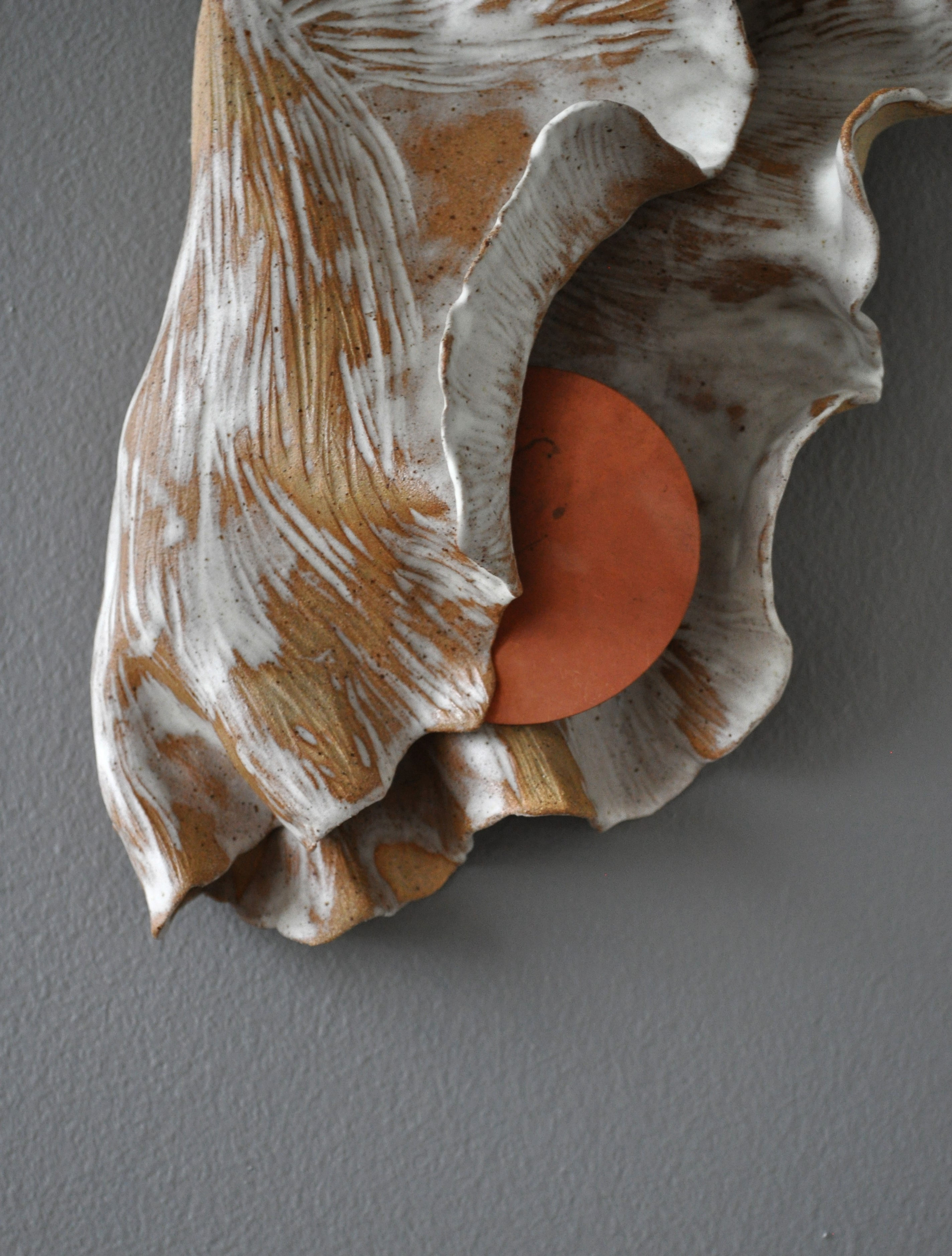 Veggskulptur "Oyster"