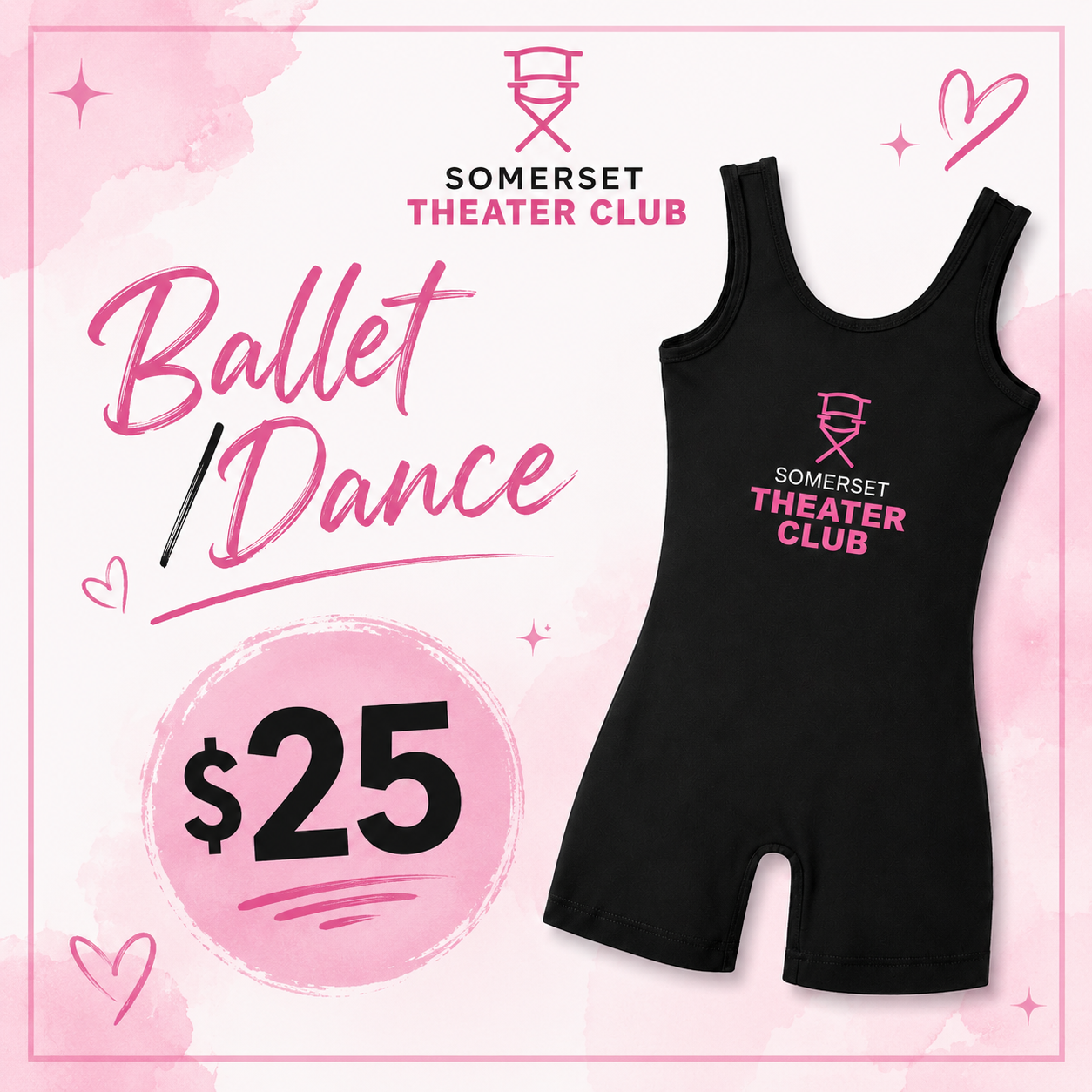 Ballet & Dance Leotard (shorts)