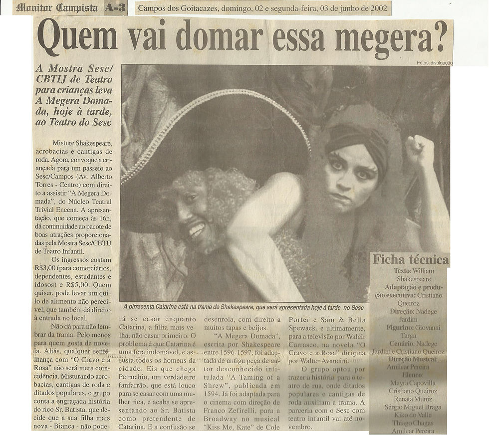 A MEGERA DOMADA
