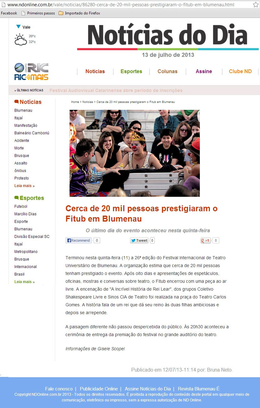 A INCRÍVEL HISTÓRIA DE REI LEAR